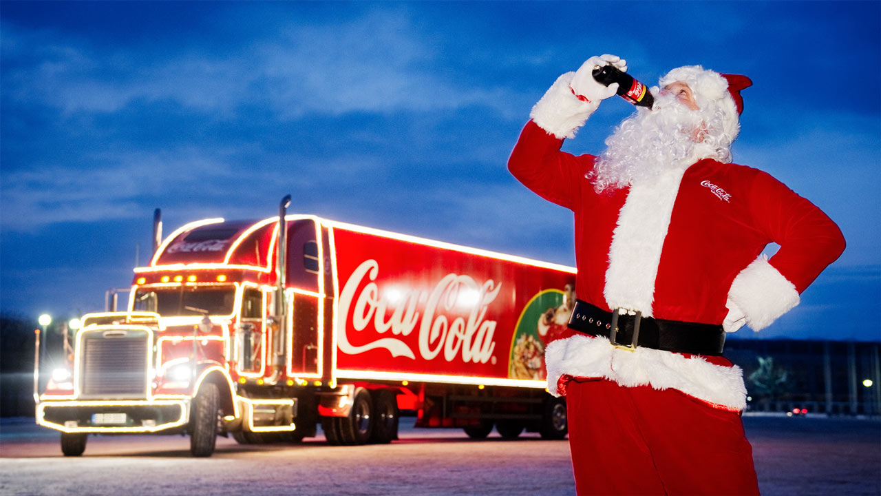 Weihnachtstruck-Santa-Claus-Coca-Cola